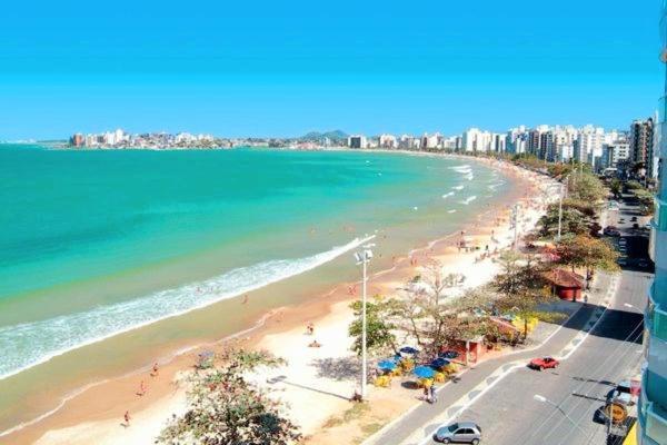 Apartamento Da Musica A 300 Metros Da Areia Da Praia Do Morro, Com 1 Quarto, Garagem, Tv Smart E Wi-Fi Гуарапари Екстериор снимка